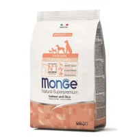 Сухий корм для собак Monge Dog All breeds Puppy & Junior Лосось 800 г